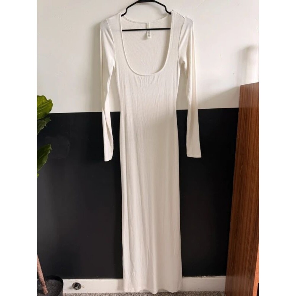 SKIMS Size Large Soft Lounge Long Sleeve Dress